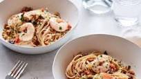 Lightened-Up Shrimp Scampi Lightened-Up Shrimp Scampi