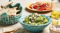 Creamy Greek Guacamole Creamy Greek Guacamole