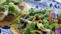 Pinto Bean Tostadas With Avocado Salsa Pinto Bean Tostadas With Avocado Salsa
