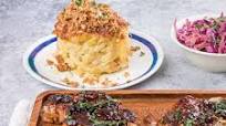 Fried Pork Crackling & 3 Cheese Macaroni Fried Pork Crackling & 3 Cheese Macaroni