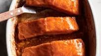 Maple-Glazed Salmon Maple-Glazed Salmon