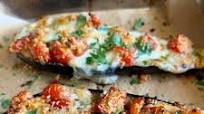 Low Carb Eggplant Bruschetta Low Carb Eggplant Bruschetta