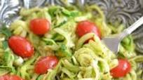 Pesto Zucchini Noodles Pesto Zucchini Noodles