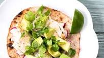 Baja Fish and Avocado Tostada Baja Fish and Avocado Tostada