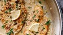 Creamy Chicken Piccata with Garlic Creamy Chicken Piccata with Garlic