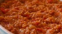 Bulgur cooked with tomato - burghul bi banadoura Bulgur cooked with tomato - burghul bi banadoura
