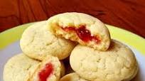 Eggless Strawberry Jam-Filled Cookies Eggless Strawberry Jam-Filled Cookies