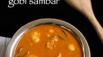 cauliflower sambar recipe | gobi sambar recipe cauliflower sambar recipe | gobi sambar recipe