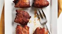 Spicy Honey-Brushed Chicken Thighs Spicy Honey-Brushed Chicken Thighs
