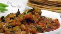 Green Tomato Sabji ( Hare Tamatar ki Sabji ) Green Tomato Sabji ( Hare Tamatar ki Sabji )