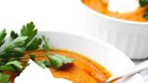 Low-FODMAP Anti-Bloat and Anti-Inflammatory Healing Carrot Turmeric Ginger Soup Low-FODMAP Anti-Bloat and Anti-Inflammatory Healing Carrot Turmeric Ginger Soup