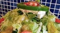 Tarpon Springs Style Greek Salad with Potato Salad Tarpon Springs Style Greek Salad with Potato Salad