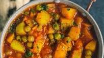 Aloo Mutter | Potatoes & Green Peas Gravy Aloo Mutter | Potatoes & Green Peas Gravy