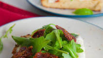 Gluten Free White Pizza with Fresh Mozzarella Gluten Free White Pizza with Fresh Mozzarella