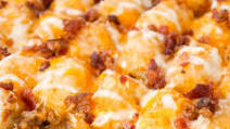 Bacon Cheeseburger Tater Tot Casserole