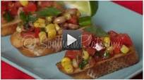 Bruschetta with a Texas Twist Bruschetta with a Texas Twist