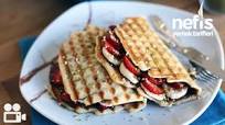 Tost Makinesinde Waffle Yapımı Tost Makinesinde Waffle Yapımı