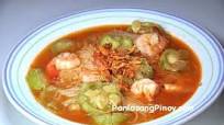 Misua with Patola and Shrimp Misua with Patola and Shrimp