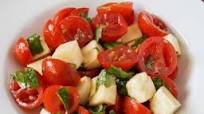 Cherry Tomato Caprese Salad Cherry Tomato Caprese Salad