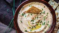 Creamy Garden Vegetable Hummus with Chives Creamy Garden Vegetable Hummus with Chives
