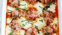 Cheesy Keto Meatball Casserole Cheesy Keto Meatball Casserole