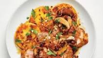 Pork Marsala with Polenta Pork Marsala with Polenta