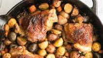 Skillet Chicken Thighs and Potatoes Skillet Chicken Thighs and Potatoes