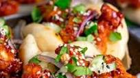 Korean Chicken Bao Korean Chicken Bao