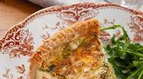 Deep-Dish Bacon and Cheddar Quiche Deep-Dish Bacon and Cheddar Quiche