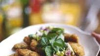 Pan-Fried Oysters with Creamy Radish and Cucumber Salad Pan-Fried Oysters with Creamy Radish and Cucumber Salad