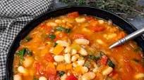 Vegan Instant Pot White Bean Soup Vegan Instant Pot White Bean Soup