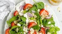 Strawberry and Spinach Salad Strawberry and Spinach Salad
