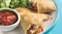 Cheesy Sausage Calzones Cheesy Sausage Calzones