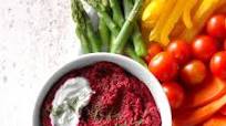 Roasted Beetroot and Garlic Hummus Roasted Beetroot and Garlic Hummus