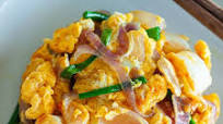 Shrimp Omelette Shrimp Omelette
