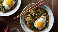 Shiitake & Black Garlic Ramen with Fried Eggs & Kale Shiitake & Black Garlic Ramen with Fried Eggs & Kale