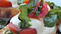 Baked Caprese Salad Baked Caprese Salad