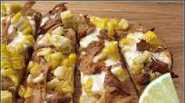 Salsa Pork Naan Pizza Salsa Pork Naan Pizza
