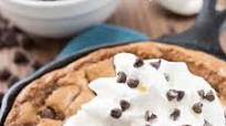 Skillet Chocolate Chip Cookie Recipe for 2 Skillet Chocolate Chip Cookie Recipe for 2