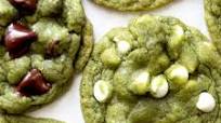 Matcha Chocolate Chip Cookies Matcha Chocolate Chip Cookies