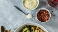 Garlic Butter Pasta with Roasted Broccoli & Brussels Sprouts Garlic Butter Pasta with Roasted Broccoli & Brussels Sprouts