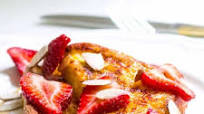 French Toast Pain Perdu Recipe with Almond French Toast Pain Perdu Recipe with Almond