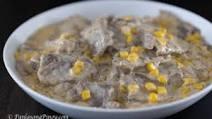 Creamy Lengua with Corn Creamy Lengua with Corn