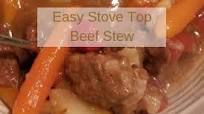 Easy Stove Top Beef Stew Easy Stove Top Beef Stew