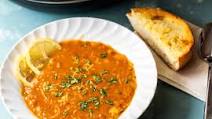 Pressure Cooker Lemony Lentil Soup Pressure Cooker Lemony Lentil Soup