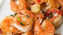 Easy 15-min. Thai Garlic Fried Shrimp Easy 15-min. Thai Garlic Fried Shrimp
