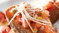 Tomato & Yellow Pepper Bruschetta Tomato & Yellow Pepper Bruschetta