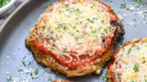 Crispy Baked Portobello Mushroom Parmesan Crispy Baked Portobello Mushroom Parmesan