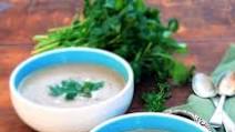 Smoky Roasted Eggplant Soup with Za'atar. Fat Free Smoky Roasted Eggplant Soup with Za'atar. Fat Free