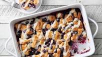 Blueberry-Lemon Cinnamon Roll Breakfast Bake Blueberry-Lemon Cinnamon Roll Breakfast Bake